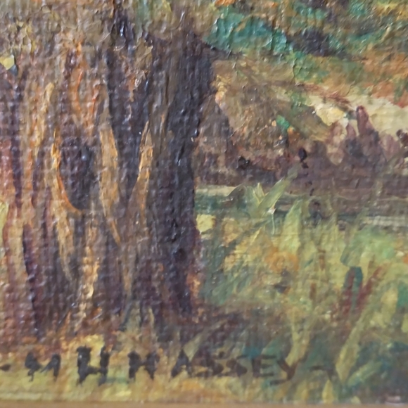 A pair of MH (Hart) Massey oil paintings - Picture 3 of 7